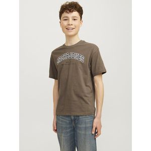 Jack Jones - Jjecaleb Varsity Tee Ss o-Neck Noos Jnr - Jongens - t-Shirts