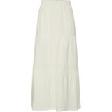 PIECES - Pcsikka Hw Maxi Skirt - Damesrok - Cloud Danser