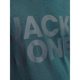 Ecorp - T-shirt - Kwartmouw - Ronde Hals - Logoprint - Zacht Jerseymateriaal