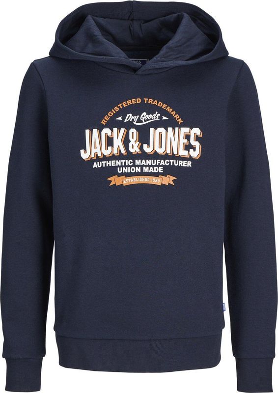 Jack & Jones Jjecaleb Varsity Sweat Hood Noos Jnr Jongens Trui