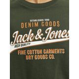 Jack Jones Jjelogo Tee Ls o-Neck 2 Col Noos Jnr Jongens t-Shirt2