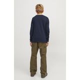 Jack Jones Jjelogo Tee Ls o-Neck 2 Col Noos Jnr Jongens t-Shirt2