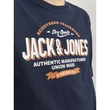 Jack Jones Jjelogo Tee Ls o-Neck 2 Col Noos Jnr Jongens t-Shirt2