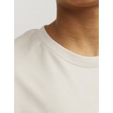 JACK & JONES JUNIOR - T-shirt - Ecru - Korte Mouwen - Loose Fit