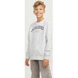 Jack&jones - Jjecaleb Varsity Sweat Crew Neck Sn Jnr - Jongens - Sweaters