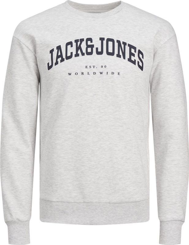 Jack&jones - Jjecaleb Varsity Sweat Crew Neck Sn Jnr - Jongens - Sweaters