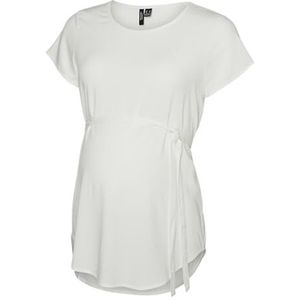 MAMA.LICIOUS - VMMBELLA SS TOP WVN GA NOOS - T-shirt - Wit - Korte Mouwen