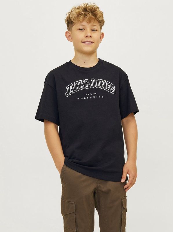 Jack Jones - Jjecaleb Varsity Tee Ss o-Neck Sn Mni - Jongens - t-Shirts