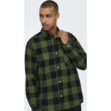 Overhemd - Geweven - Lange Mouwen - Regular Fit - Knoopsluiting