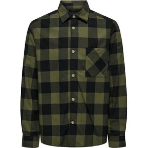 Overhemd - Geweven - Lange Mouwen - Regular Fit - Knoopsluiting