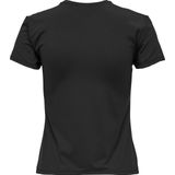 ONLY dames O-hals shirt basic zwart