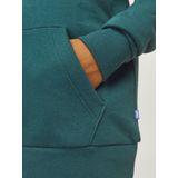 Sweater - Deep Teal - Met Capuchon - Lange Mouwen - Regular Fit