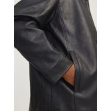 Jack & Jones - Dylan Clean Plus - Leren Jas - Zwart - Polyurethaan