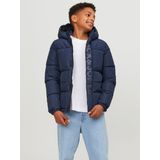 JACK & JONES Gewatteerde jas voor jongens, Navy Blazer., 110, marineblauw blazer
