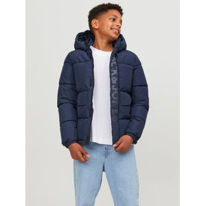 JACK & JONES Gewatteerde jas voor jongens, Navy Blazer., 110, marineblauw blazer