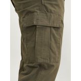 Cargobroek - Groen - Katoen - Relaxed Fit met Zakken