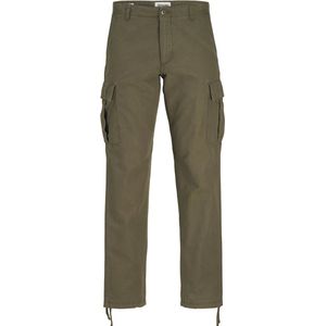 Cargobroek - Katoen - Relaxed Fit - Normale Taille - Trekkoord Zoom