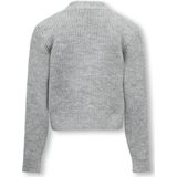 ONLY meisjes kids vest ORIANA Light Grey Melange SILVER GLITTER Regular Fit