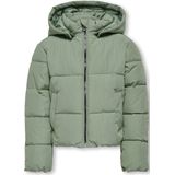 ONLY KOGDOLLY donsjack voor meisjes, Hedge Green
