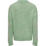 Only Kognaja Flower Pullover Knt Meisjes Trui