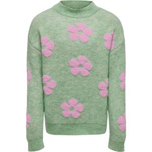 Only Kognaja Flower Pullover Knt Meisjes Trui