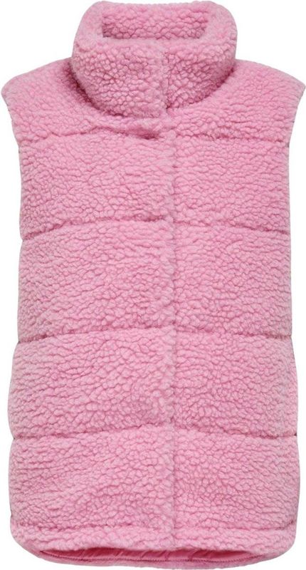 ONLY KOGSANDRA TEDDY WAISTCOAT OTW Meisjes Jas - Maat 140