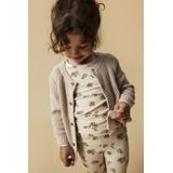 Name It - Emlen Lin - Cardigan - Lichtgrijs - 100% Biologisch Katoen