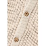Name It - Emlen Lin - Cardigan - Lichtgrijs - 100% Biologisch Katoen