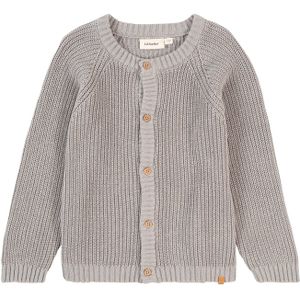 Lil' Atelier - NmnEmlen - Cardigan - Kalksteen - Gebreid