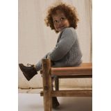 Lil' Atelier - NmnEmlen - Cardigan - Kalksteen - Gebreid