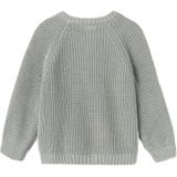 Lil' Atelier - NmnEmlen - Cardigan - Kalksteen - Gebreid
