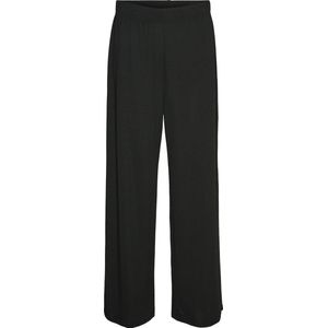 Vero Moda Broek Vmkanva Nw Glitter Wide Pant Jrs 10316742 Black/black Lurex Dames