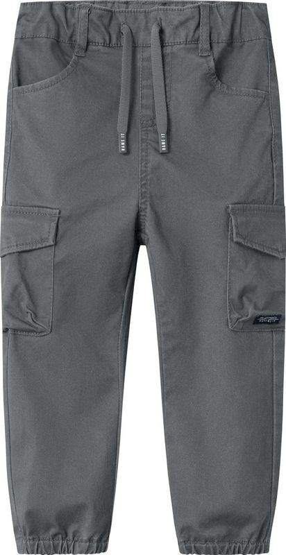 Name It - Ben - Cargo Broek - Groen - Katoen - Baggy Fit