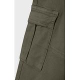 Cargobroek - Blauw - Katoen - Verstelbare Taille