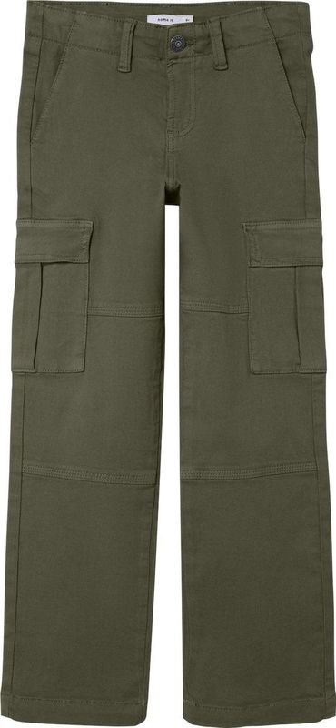 Cargobroek - Blauw - Katoen - Verstelbare Taille