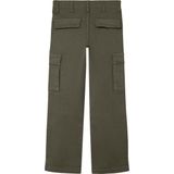 Rechttoe Rechtaan Broek - Blauw - Katoen Elastaan - Verstelbare Taille