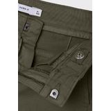 Rechttoe Rechtaan Broek - Blauw - Katoen Elastaan - Verstelbare Taille