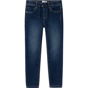 Jeans - Blauw - Katoen - Slim Fit - Verstelbare Taille