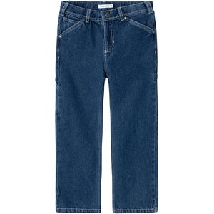 Jeans - Straight Fit - Used Effect - 80% Katoen, 20% Gerecycled Katoen