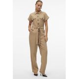 Vero Moda - Vmmaggi Cap Leeve - Jumpsuit - Beige