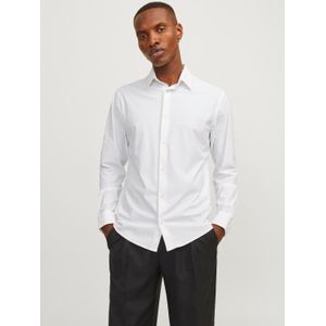 Jack & Jones - Overhemd - Wit - 75% Polyamide 25% Elastaan