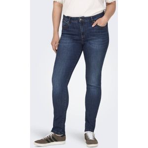 ONLY CARMAKOMA - Skinny Fit Jeans - Blauw - Denim - Mid Waist