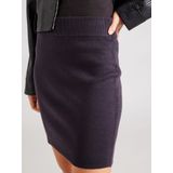 Jacqueline de Yong - Fijn Gebreid Skort - Kort - Zwart - 50% Viscose
