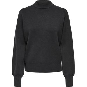 Jacqueline de Yong Trui Jdymila Life Hn Pullover Knt 15330579 Phantom/mlange Dames