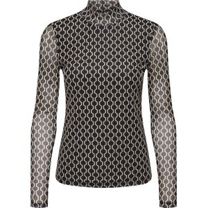 Only - Onlerica Life Mesh l s Top Jrs Noos - Dames - Blouses