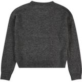 NAME IT - Nlflodet Ls Short Knit Noos - Gebreide Trui - Raven - 1 Stuk