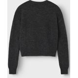 NAME IT - Nlflodet Ls Short Knit Noos - Gebreide Trui - Raven - 1 Stuk