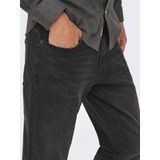 WEFT - Slim Fit Jeans - Licht Verwassen Dark Denim Look - Stretchdenim