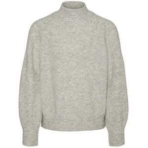 Vero Moda - VMLEAF - Gebreide Trui - Mélange - Knitwear