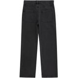 NAME IT Nlmtoizza Dnm Loose Pant Noos Jeans voor kinderen, Zwarte denim/gewassen detail, 170 cm